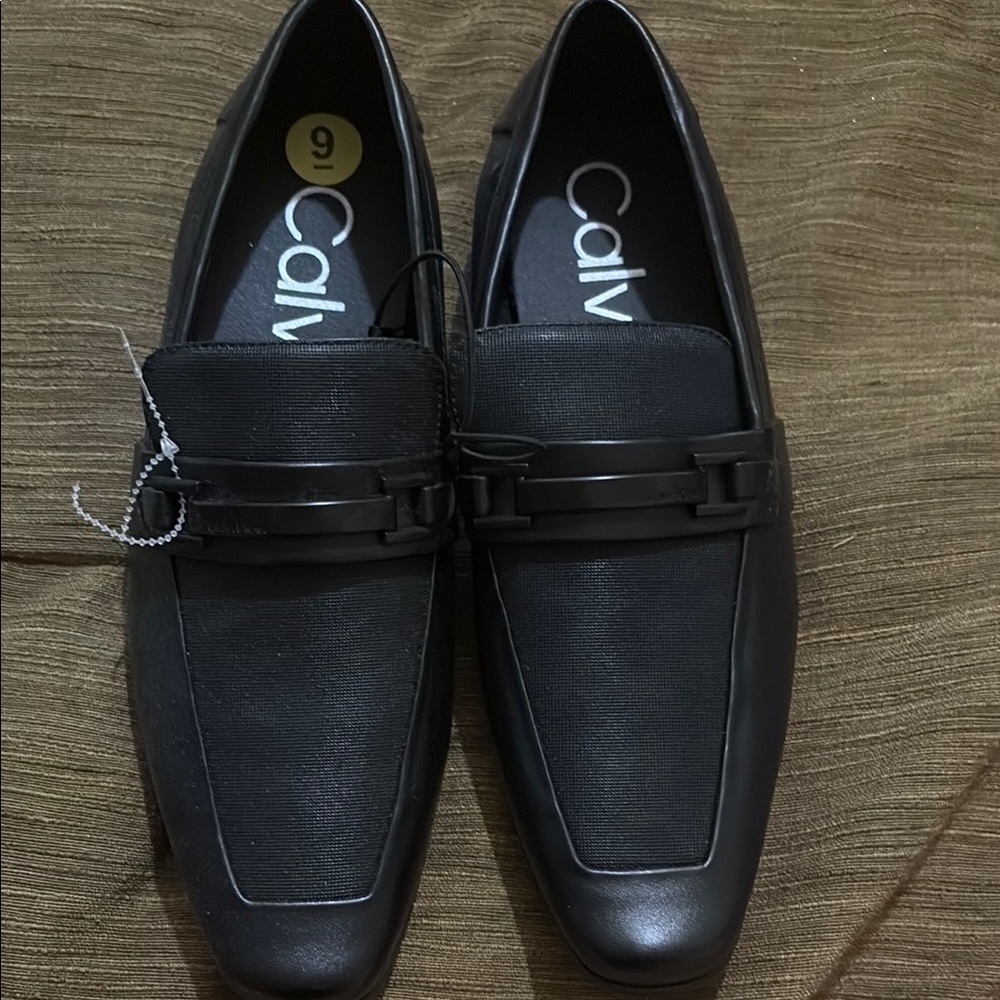 Calvin Klein Men's Black Loafers
